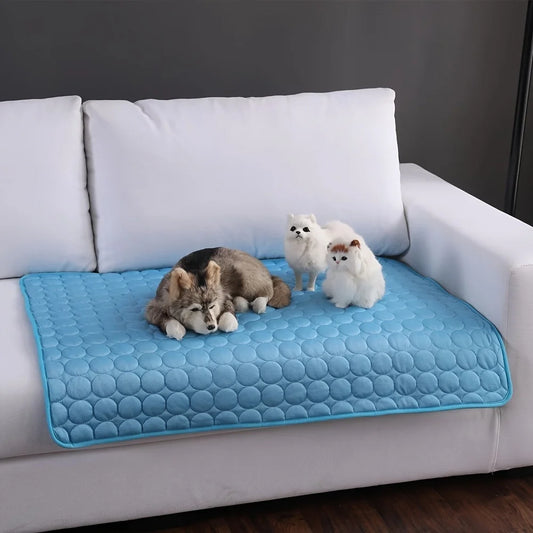 Extra Large Dog Cooling Mat - Summer Cold Bed