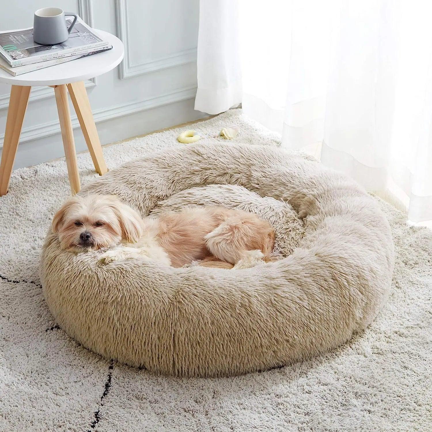 Miaokay™ Plush Purrfection Cat Bed - Miaokay